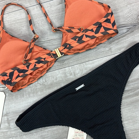 ☀️BILLABONG☀️ CROSS STEP CHARLIE SUMMER HIGH ISLA BIKINI SET - Picture 11 of 15